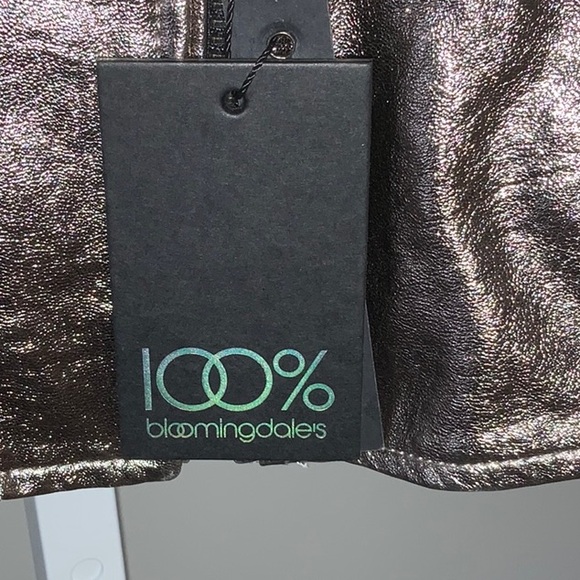 NWT BlankNYC bronze metallic lightweight jacket. XS - Picture 4 of 12